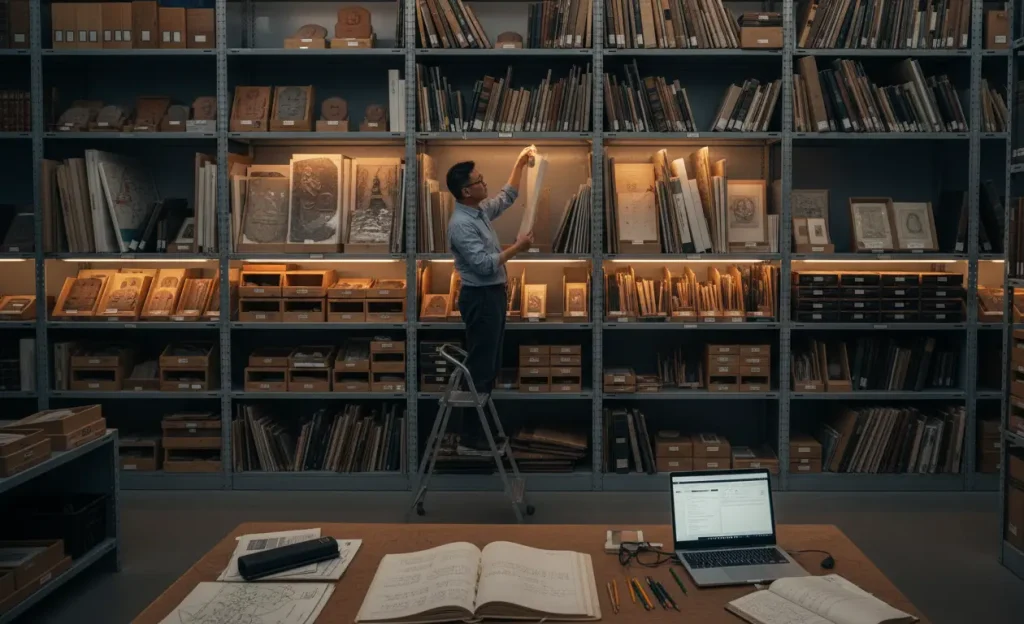 archiviste musée