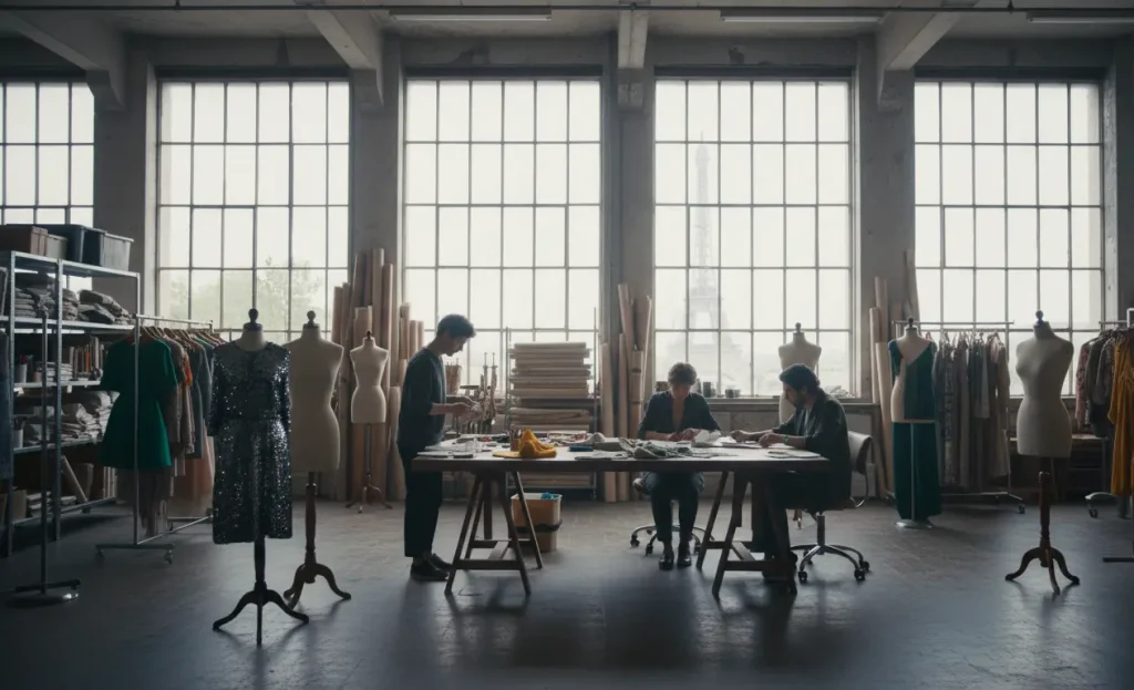 atelier travailler dans la mode