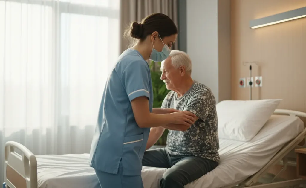 aide soignant en consultation