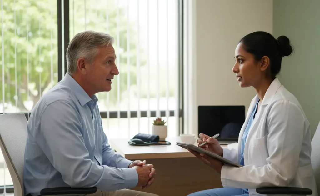 infirmière au travail