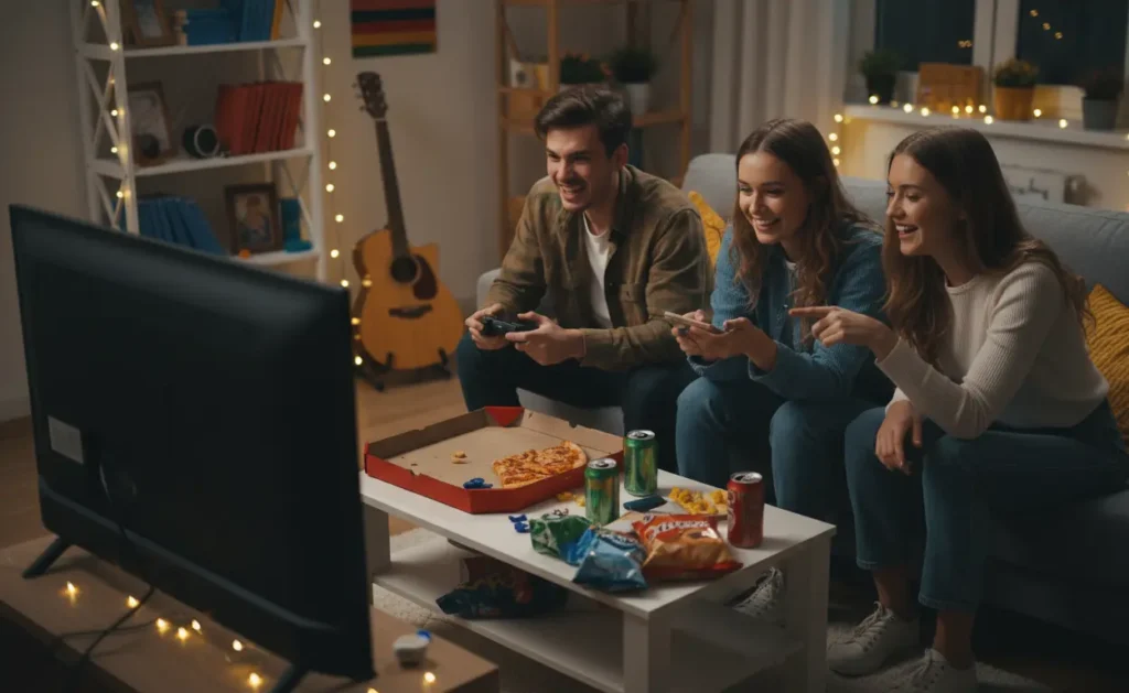jeune jouant aux jeux vidéo