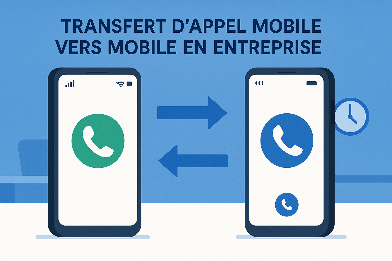 Comment mettre en place le transfert d’appel mobile vers mobile au sein de son entreprise ?