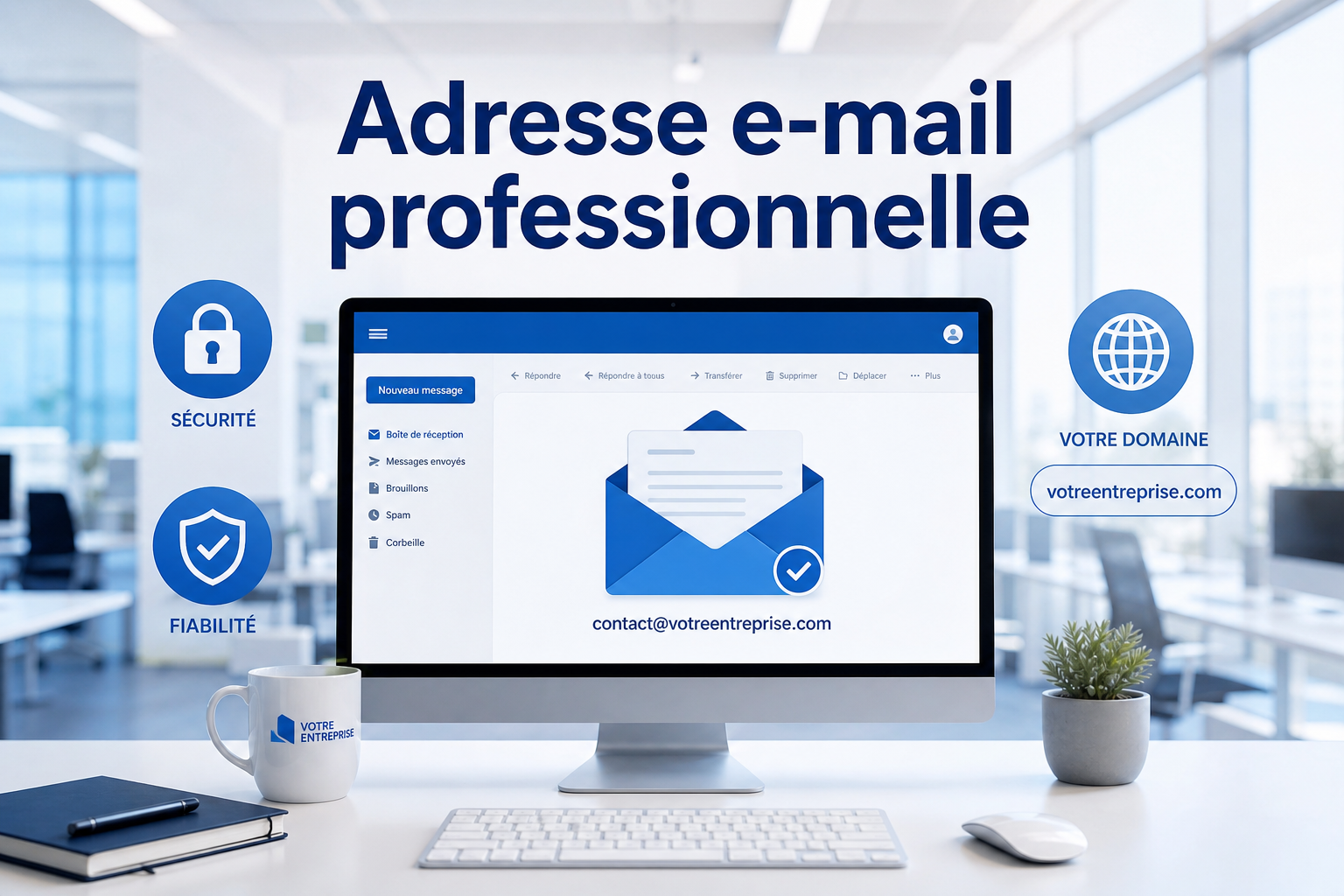 Comment choisir une adresse e-mail professionnelle adaptée à son activité&nbsp;?